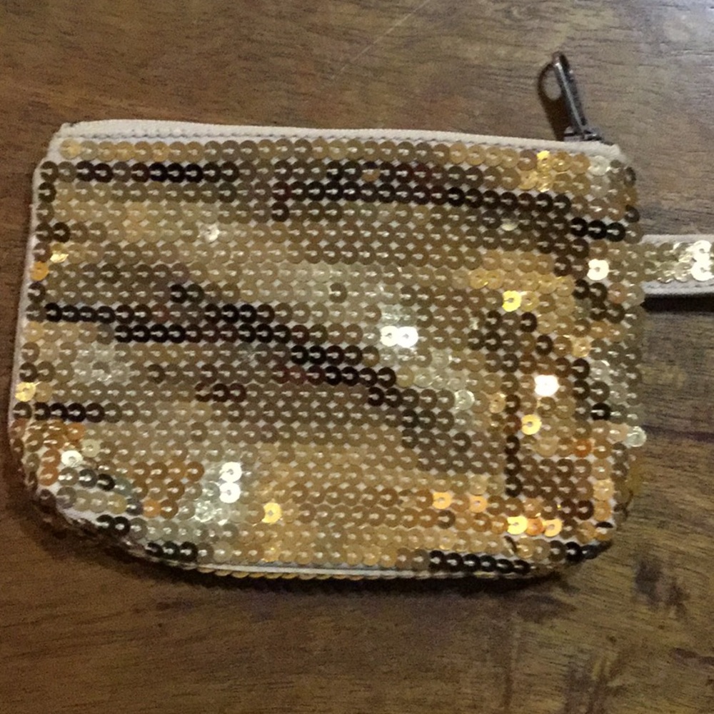 American Eagle Outfitters, Gold Bling Change Purse